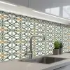 Floraal - Verweerd - Keurrijk keuken achterwand 2 middel 871 -3d_schuin