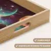Planeten - Neon - Berglandschap - Zon Dienblad Rechthoek middel -USP_HandgreepNL