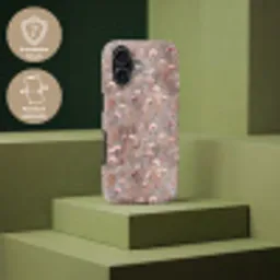Bloemen - Wild - Pastel Toughcase MagSafe Apple iPhone 17 klein 1017 -USP_PrintM_DE