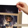 Meisje - Toveren - Sterren - Paars Light Box met kabel (Kinderlampje) klein -USP_websiteprintNL