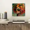 Vrouw - Sinaasappel - Bessen - Oranje plexiglas 5mm klein -sfeer1