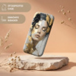 Sierlijk - Vrouw - Goud - Ogen Toughcase MagSafe Apple iPhone 17 klein -USP_RandenV_DE