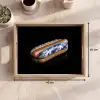 Hotdog - Porselein - Delfts blauw - Eten Dienblad Rechthoek middel -USP_Formaat