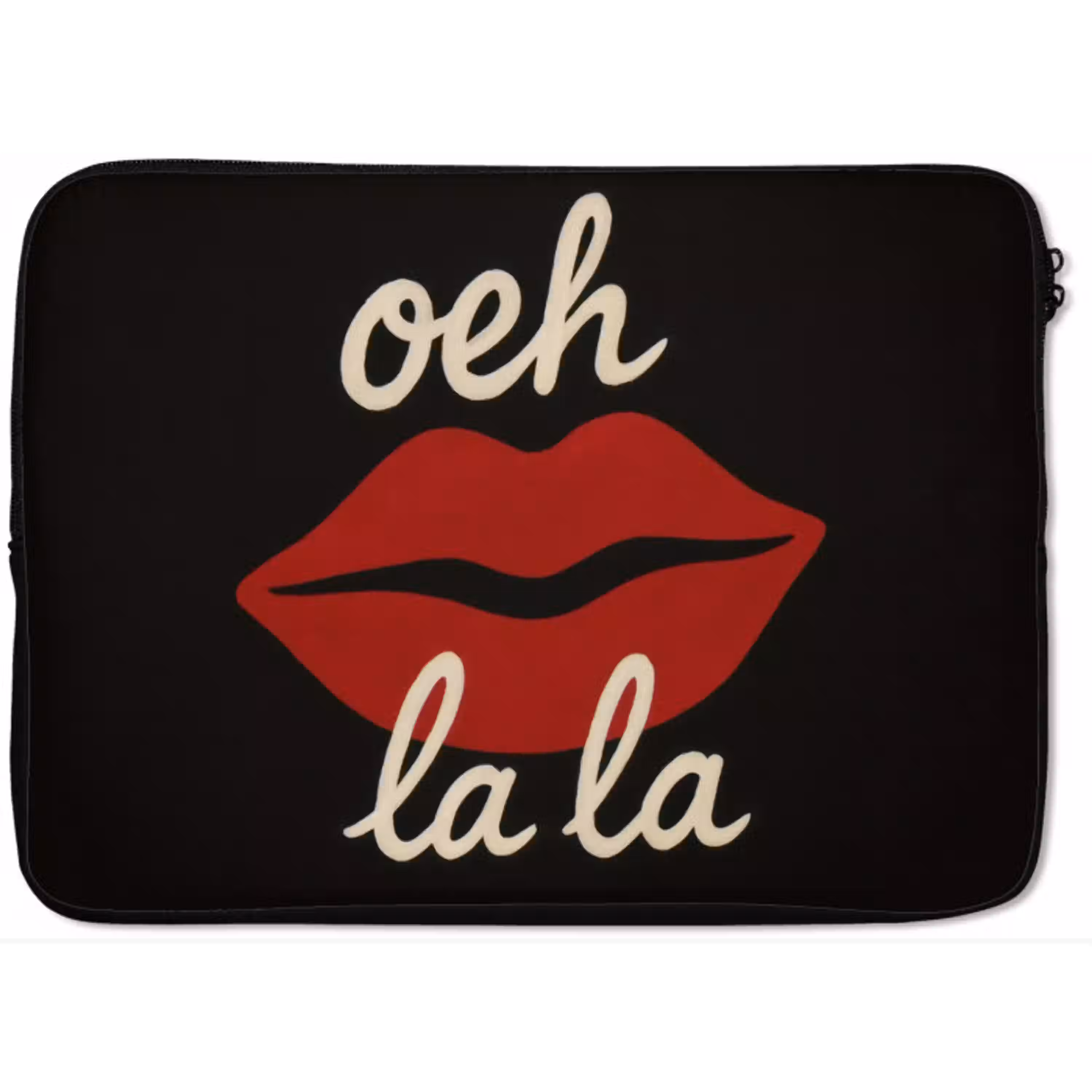Lip - Rood - Quote laptophoes neopreen klein -zkaufland3dotto
