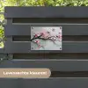 Bloesem - Kunstzinnig - Roze - Sakura tuinposter los doek klein -sfeer3