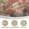 Kimono - Vrouw - kersenbomen Akoestische PET Vilt - Rond klein -closeup_NL
