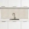Linnen - Textuur - Beige keuken achterwand 2 middel 871 -3d