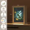 Dinosaurus - Draak - Jungle - Groen Light Box met kabel klein -USP_NL