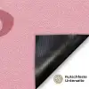 Love - Roze - Spiegeling Deurmat klein -antislip_DE