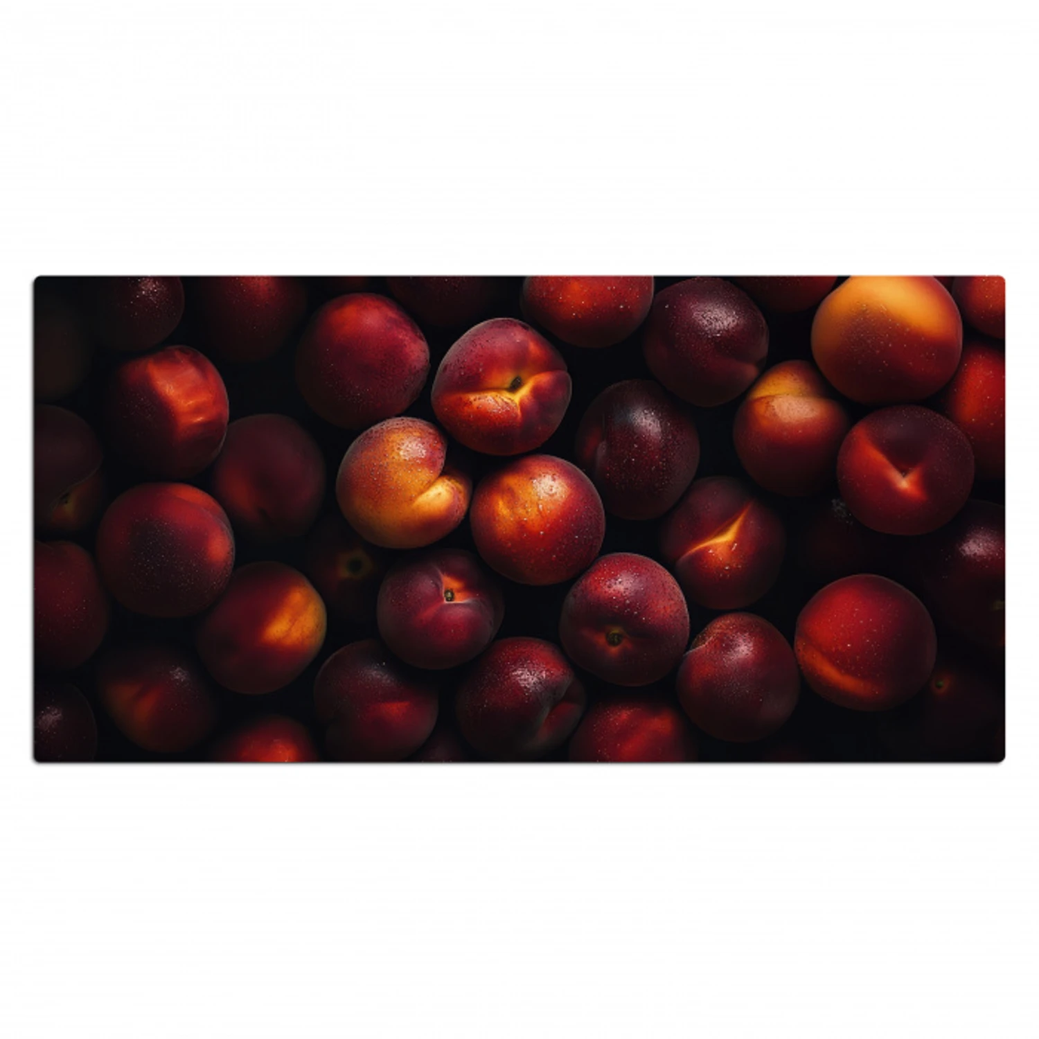 Fruit - Close up - Nectarines Muismat XXL klein -3d_leeg