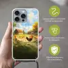 Kippen - Landelijke rust - Natuur Hoesje iPhone 16 Pro Max met koord klein -sfeer2_NL
