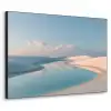 Duinen - Waterplas - Oneindige rust Textielframe - compleet frame klein -3d