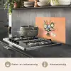 Boeket - Strikje - Quote keuken achterwand spatscherm klein -usp_NL