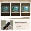 Schildpad - Dolfijn - Oceaan Light Box met batterij (Wandlamp kind) middel -USP_dimbaarNL