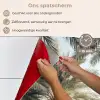 Gebouw - Palmbomen - Beige - Zon keuken achterwand spatscherm klein -spatscherm_NL
