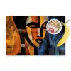 Abstract - Portret - Kleurvakken Placemat vinyl groot -zzzproduct_Kitchenyeah-website
