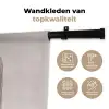 Minimalistisch - Cirkel - Lichtgrijs Wandkleed katoen klein -sfeer2