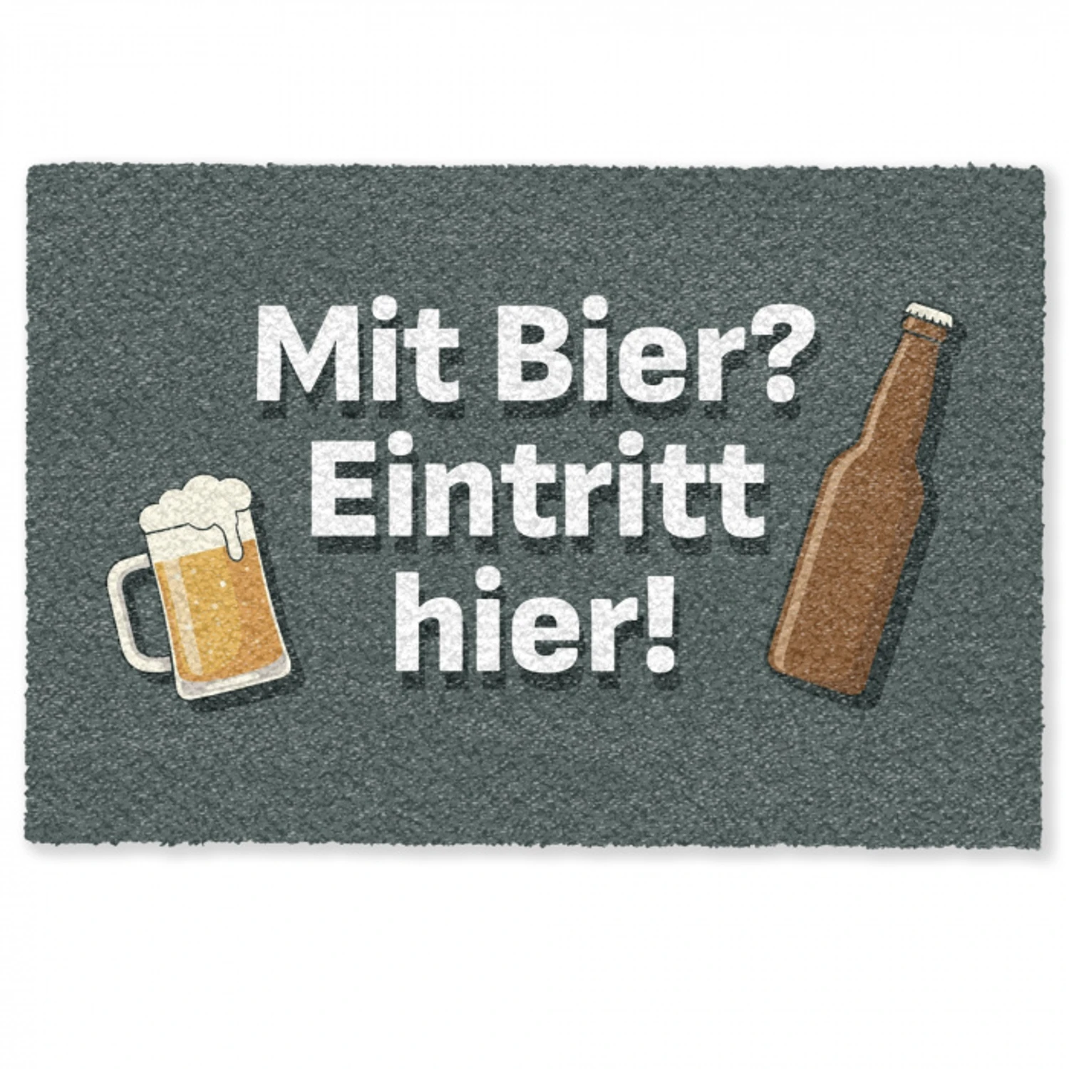 Bier - Quote - Groen Deurmat klein -zkaufland3d
