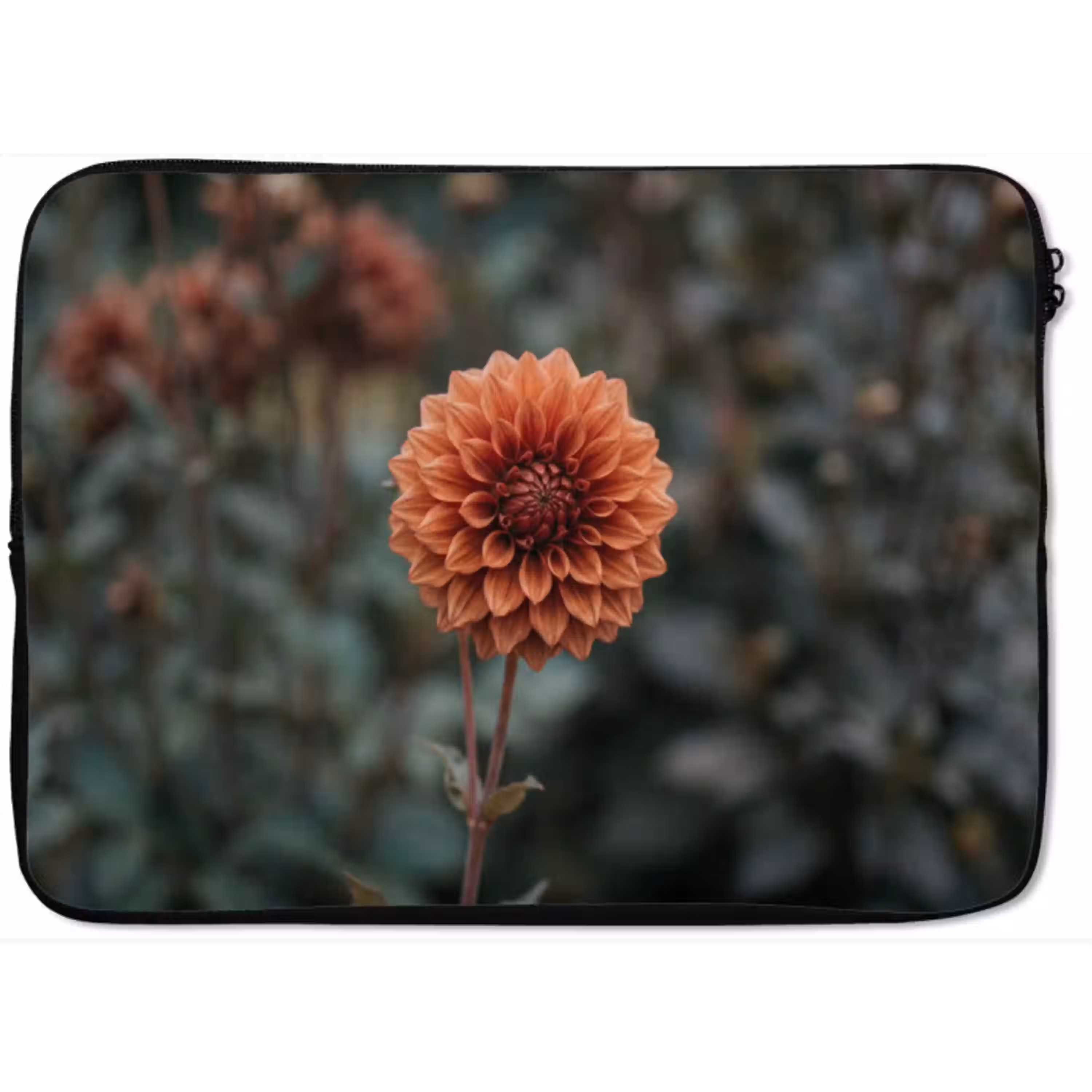 Dahlia - Bloem - Natuur - Sfeervol laptophoes neopreen klein -zkaufland3dotto
