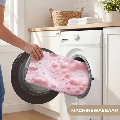 Schuim - Structuur - Roze Badmat klein -USP_WasbaarNL