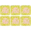 Zebraprint - Priority - Roze onderzetter kurk middel -zkaufland3dotto