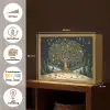 Feestboom - Winterhemel - Kleurrijk Light Box met batterij (Wandlamp) middel -USP_websiteoverzichtNL