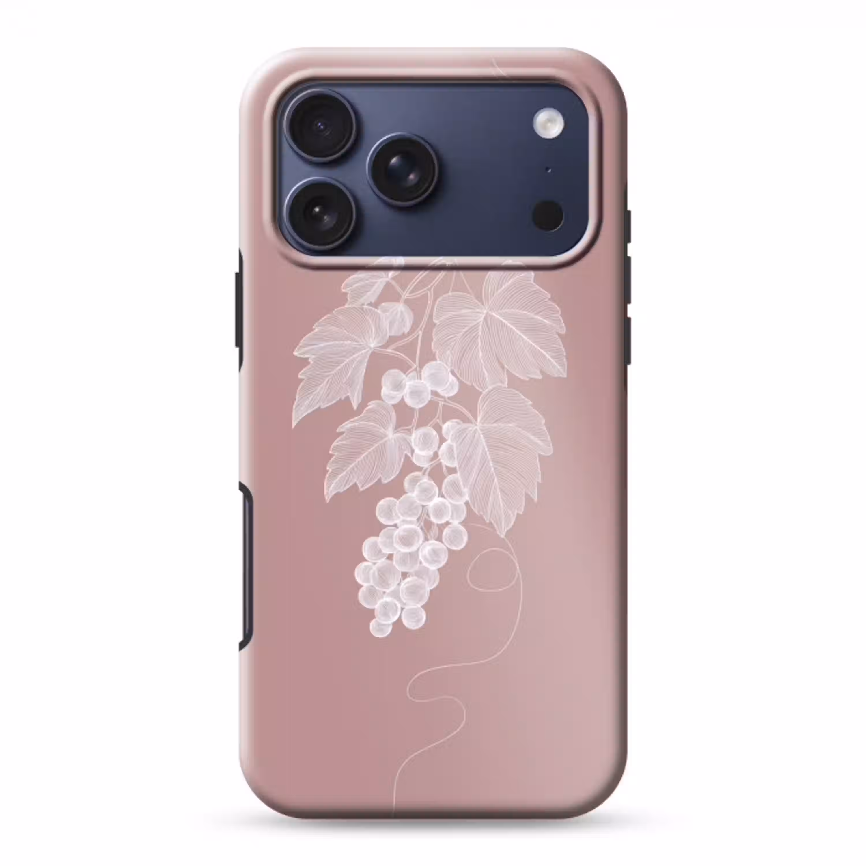 Tros - Druiven - Illustratie - Bladeren Toughcase MagSafe Apple iPhone 17 Pro Max klein -3d