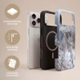 Schermbloem - Rijp - Kristallen - Winter - Delicaat Toughcase MagSafe Apple iPhone 17 Pro Max klein -USP_Lagen_NL