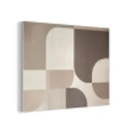 Geometrisch - Geweven structuur - Modern PET vilt klein -3d