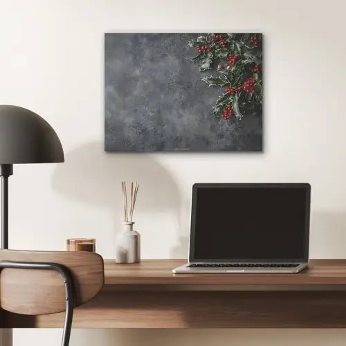 Winter - Hulst - Kerst - Beton PET vilt klein -sfeer5