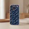 Grafisch - Bloesemtak - Blauw Telefoonhoesje iPhone 17 Pro klein 878 -sfeer2