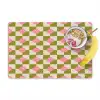 Patroon - Smileys - Blokken Placemat vinyl groot 368 -zzzproduct_Kitchenyeah-website