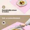 Ei - Disco - Ontbijt - Glitter Inductie beschemer met haakjes klein -ky-schoon-nl