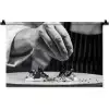 Chef - Garnering - Gerecht Wandkleed katoen klein -zz3d