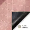 Roze - Retro - Vrouw Deurmat klein -antislip_NL