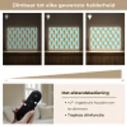 Ananas - Strepen - Groen Light Box met batterij (Wandlamp) middel 907 -USP_dimbaarNL