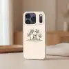 Palmbomen - Strand - Beige - Groen - Tropisch Telefoonhoesje iPhone 17 Pro Max klein -sfeer2