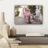 Ochtendjas - Krulspelden - Roze canvas 2cm klein -sfeer6