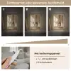 Champagne - Beige - Schaduw - Bubbels Light Box met kabel (Tafellamp) klein -USP_dimbaarNL