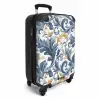 Barok bladeren goud bruin NBS - Handbagage koffer - Volwassenen Unisex middel -productfoto_3d