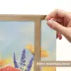 Weide - Bloemen - Kleurrijk Light Box met batterij (Wandlamp) middel -USP_websiteprintNL