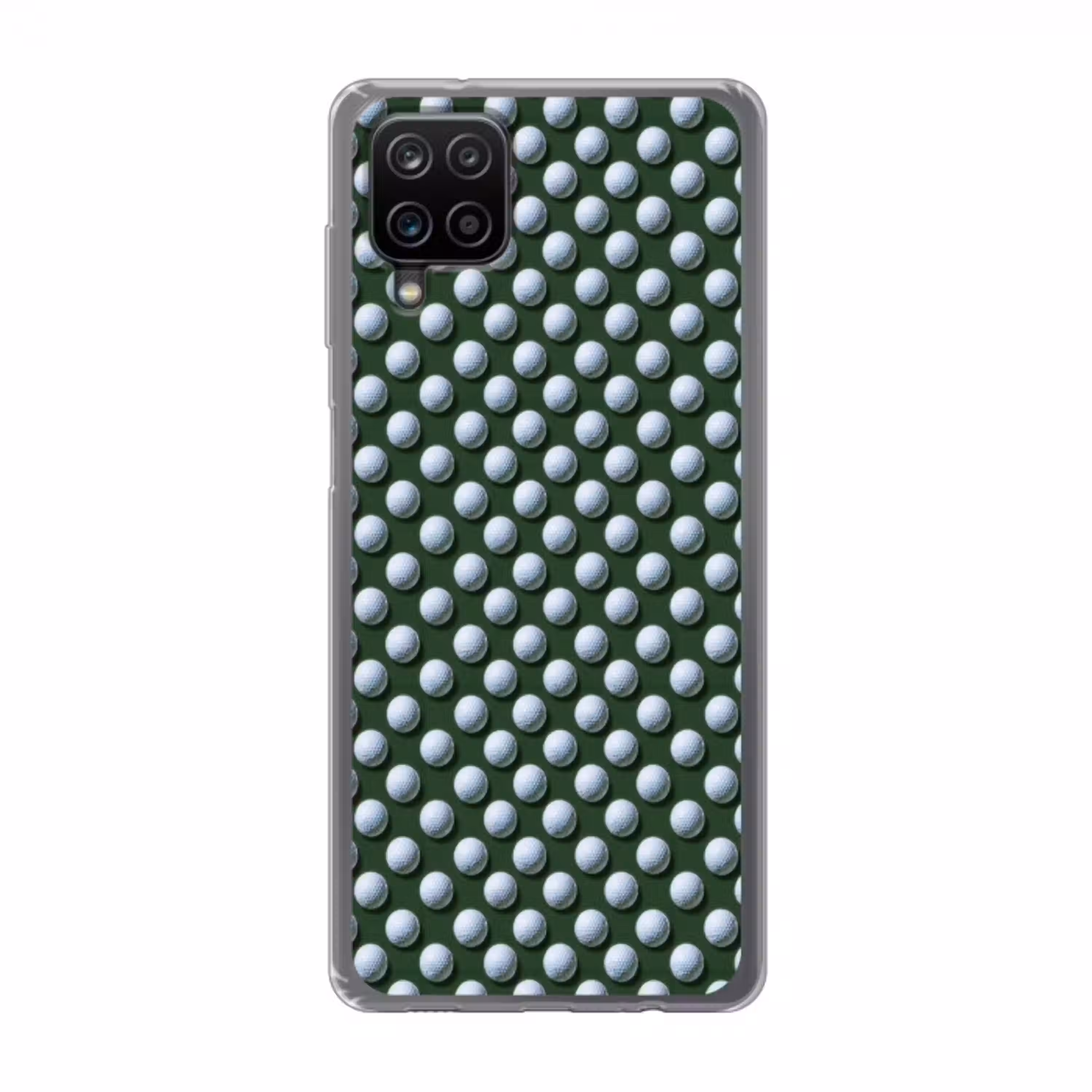 Ballen - Golf - Groen Telefoonhoesje Samsung Galaxy A12 klein 372 -3d
