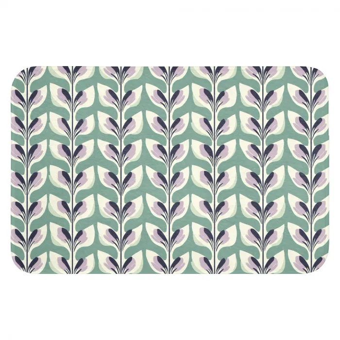 Retro - Modern - Groen WCmat klein 1009 -3d