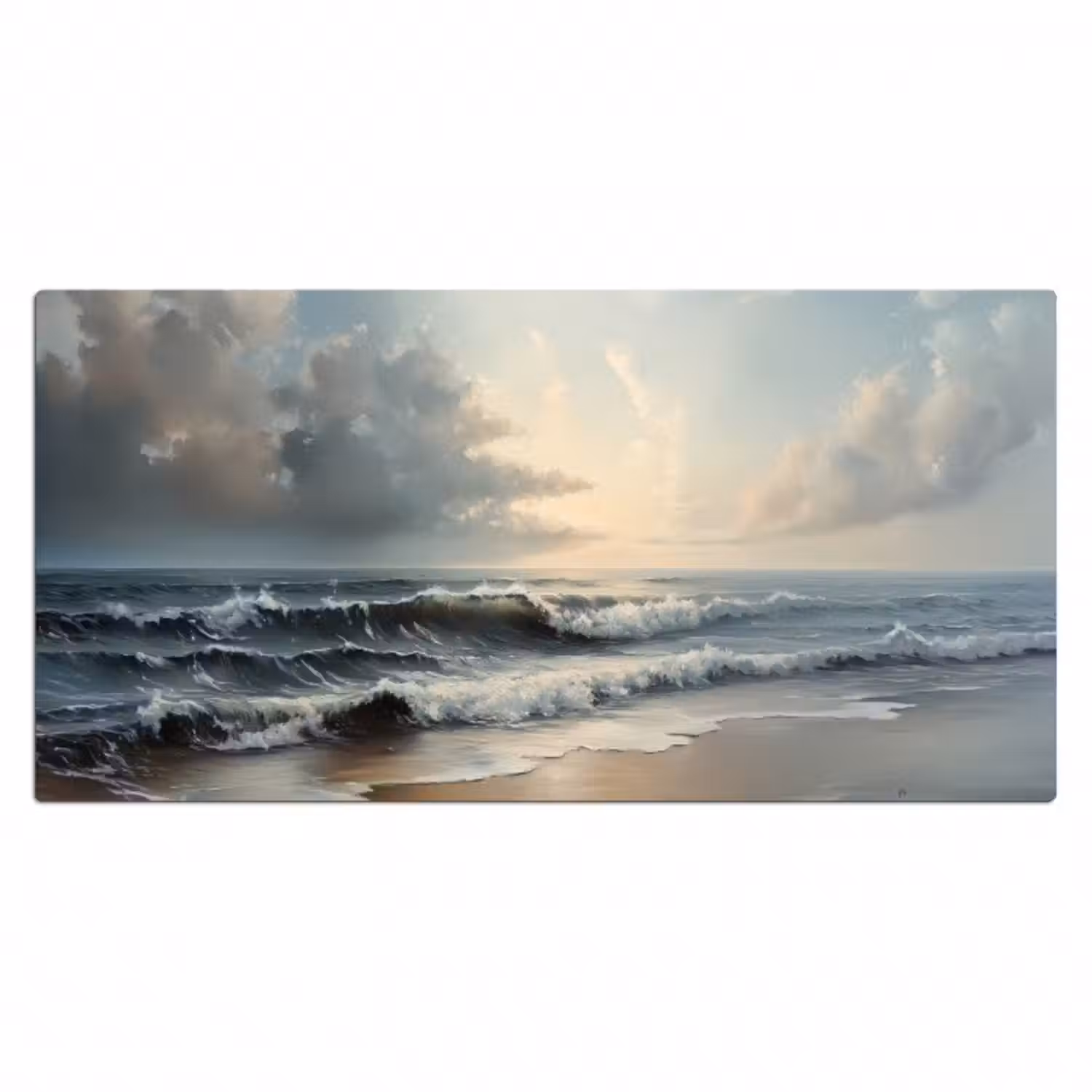 Schreibtischunterlage - Strand - Meer - Sonnenuntergang