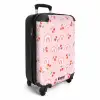 Kersen en regenboogpatroon NBS - Handbagage koffer - Unisex middel -productfoto_3d