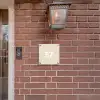 Effen - Beige - Traditioneel Naambord Vierkant klein -sfeer7-XS