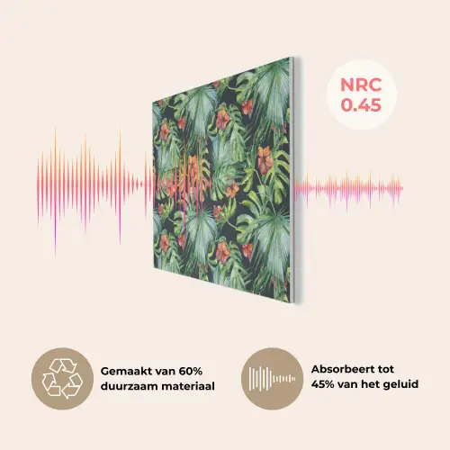 Monstera - Jungle - Bladeren PET vilt klein -USP_NL