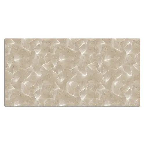 Organisch - Textuur - Beige Muismat XXL klein 681 -3d_leeg