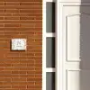 Panterprint rand - Klassiek Naambord Rechthoek middel -sfeer3-rechthoek-S
