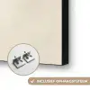 Cactus - Groen - Minimalistisch Textielframe zwart klein -USP_ophangsysteemNL
